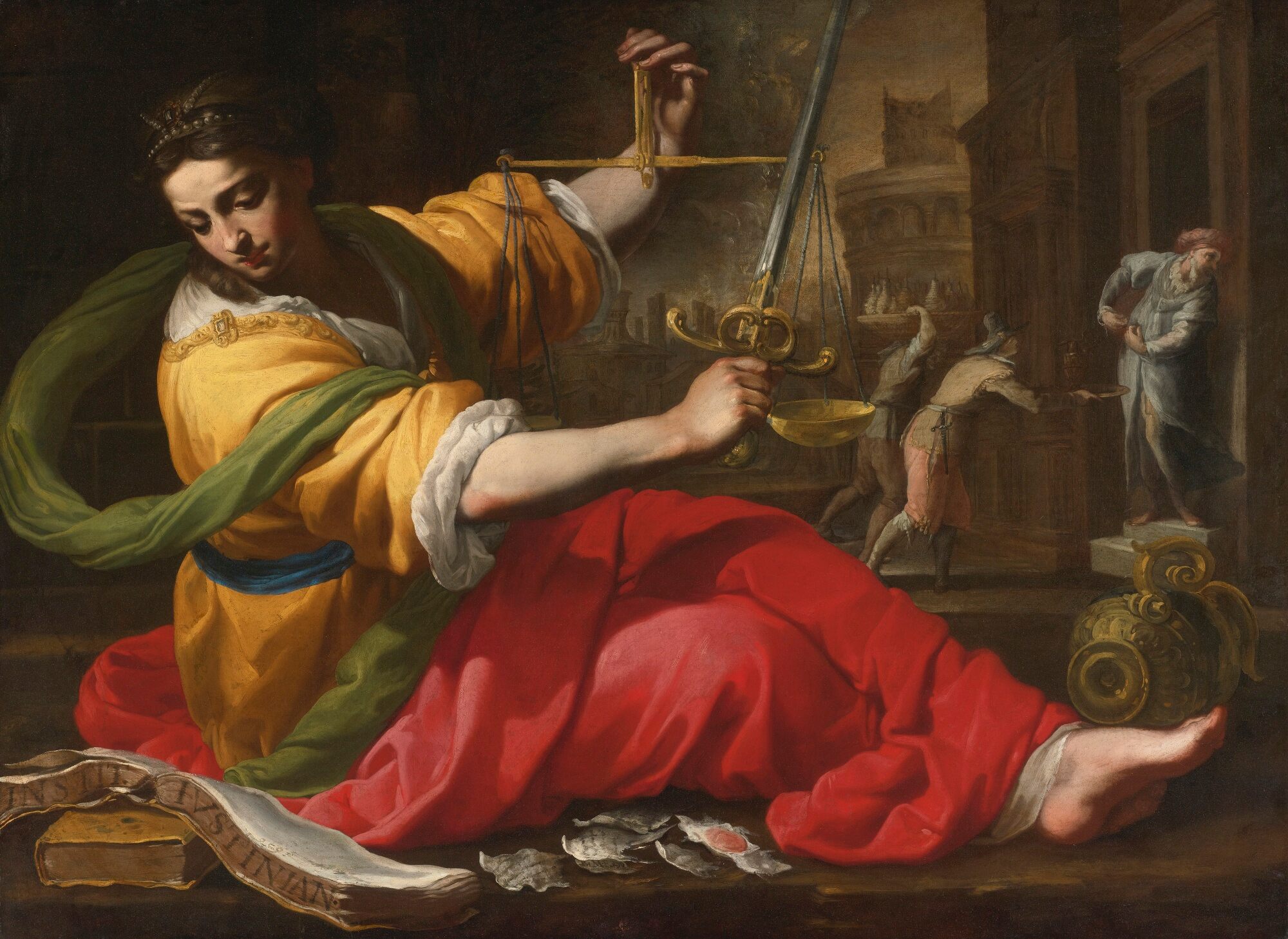 Bernardino Mei — Allégorie de la Justice