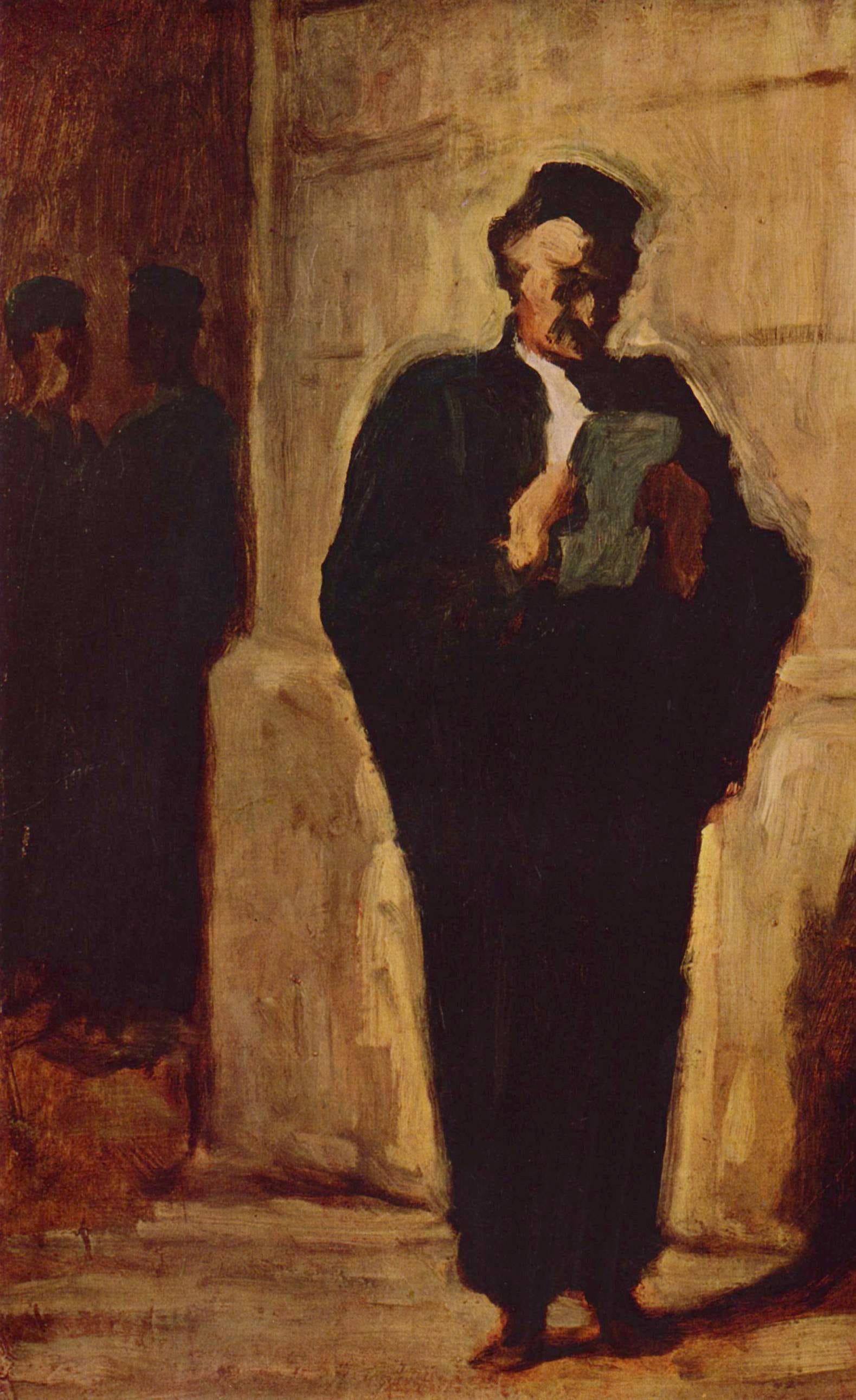 Honoré Daumier — L'Avocat lisant